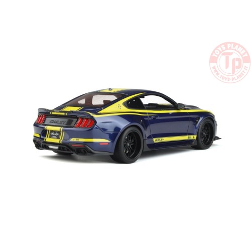 SHELBY MUSTANG SUPER SNAKE COUPE BLUE 2021 1:18 GT871 GT SPIRIT