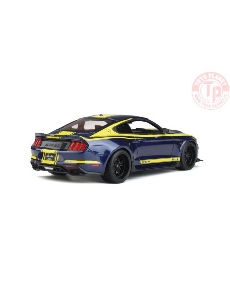SHELBY MUSTANG SUPER SNAKE COUPE BLUE 2021 1:18 GT871 GT SPIRIT SHELBY MUSTANG SUPER SNAKE COUPE BLUE 2021 1:18 GT871 GT SPIRIT