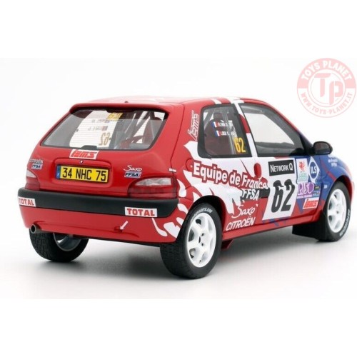 CITROËN SAXO VTS RED N62 S. LOEB RALLY RAC 2000 1:18 OT978 OTTOMOBILE