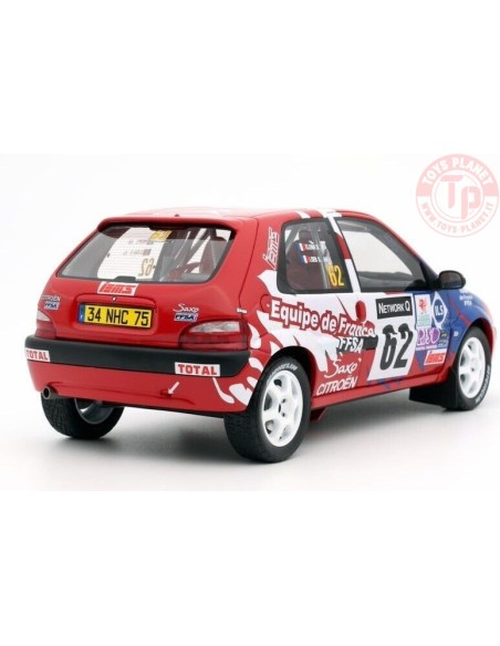 CITROËN SAXO VTS RED N62 S. LOEB RALLY RAC 2000 1:18 OT978 OTTOMOBILE
