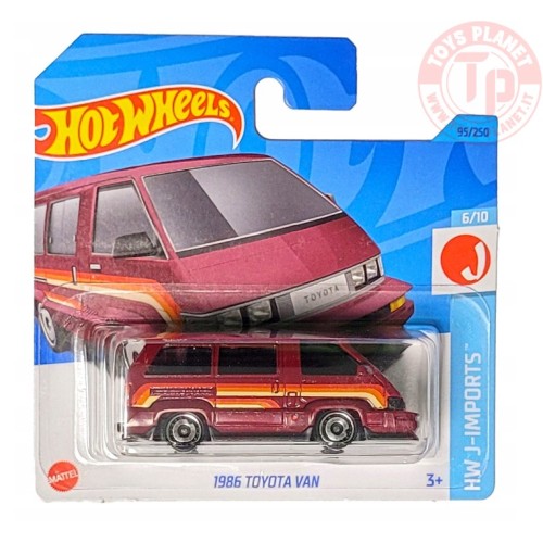 1986 TOYOTA VAN 1/64 HOT WHEELS HKK66 HOT WHEELS