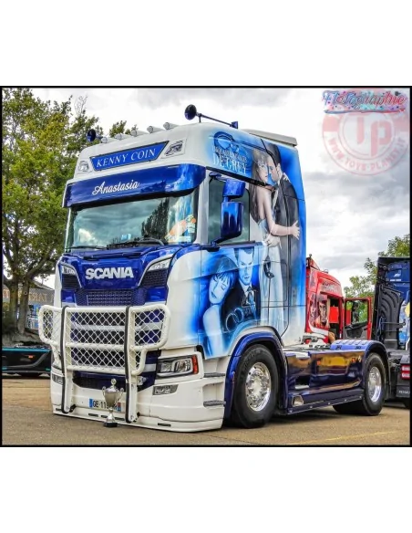 SCANIA S HIGHLINE CS20H 4X2 KENNY COIN (DE GREY) WSI 01-4019 WSI MODELS