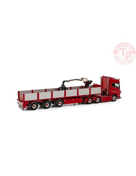 VOLVO FH4 GLOBETROTTER 6X2 TAG AXLE BRICK TRAILER - 3 AXLE KLIJN WSI 01-4024 WSI MODELS