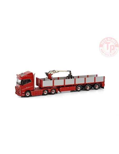 VOLVO FH4 GLOBETROTTER 6X2 TAG AXLE BRICK TRAILER - 3 AXLE KLIJN WSI 01-4024 WSI MODELS