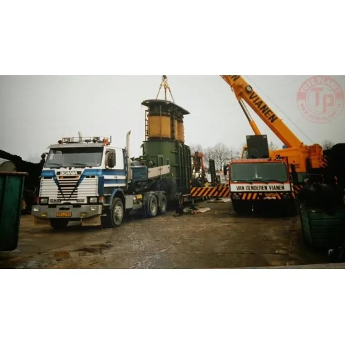 SCANIA 3 SERIES 6X4 LOW LOADER I EURO - 4 AXLE Schoones B.V. WSI 01-4031 MODELLISMO INDUSTRIALE 1:50
