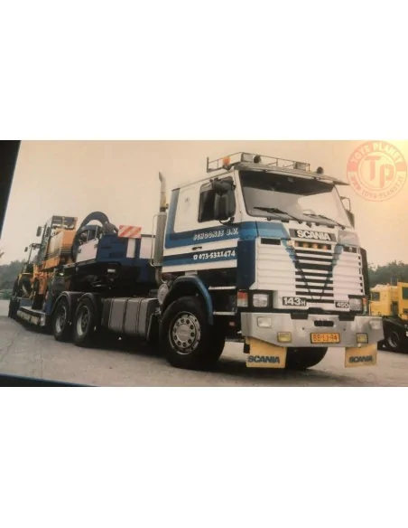 SCANIA 3 SERIES 6X4 LOW LOADER I EURO - 4 AXLE Schoones B.V. WSI 01-4031 MODELLISMO INDUSTRIALE 1:50