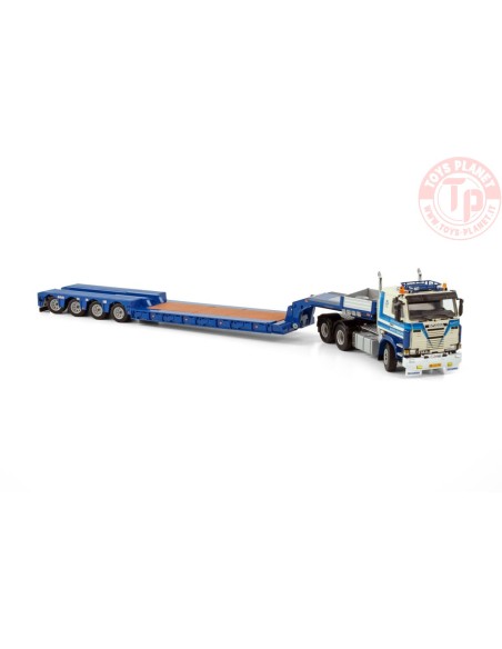 SCANIA 3 SERIES 6X4 LOW LOADER I EURO - 4 AXLE Schoones B.V. WSI 01-4031 INDUSTRIAL MODELS 1:50