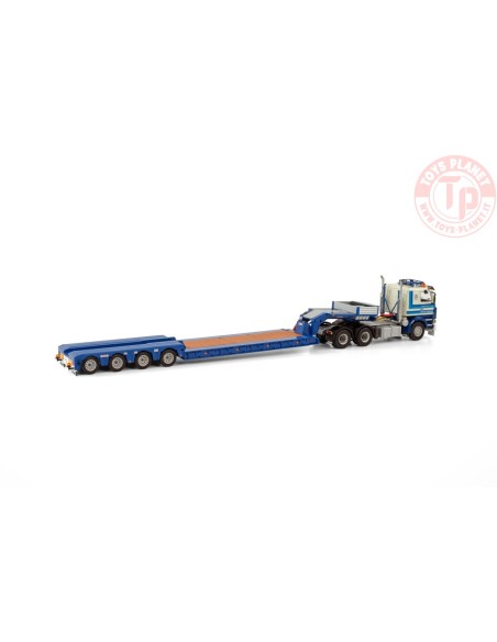 SCANIA 3 SERIES 6X4 LOW LOADER I EURO - 4 AXLE Schoones B.V. WSI 01-4031 MODELLISMO INDUSTRIALE 1:50