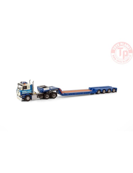 SCANIA 3 SERIES 6X4 LOW LOADER I EURO - 4 AXLE Schoones B.V. WSI 01-4031 INDUSTRIAL MODELS 1:50