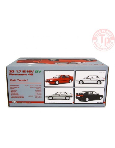ALFA ROMEO 33 1.7 16V PERMANENT 4 1991 1:18 LM149C LAUDORACING ALFA ROMEO 33 1.7 16V PERMANENT 4 1991 1:18 LM149C LAUDORACING