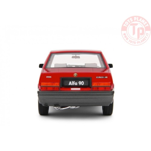 ALFA ROMEO ALFA 90 2.5 INIEZIONE QUADRIFOGLIO ORO E.E. 1985 - ROSSO - 1:18 LM133D LAUDORACING