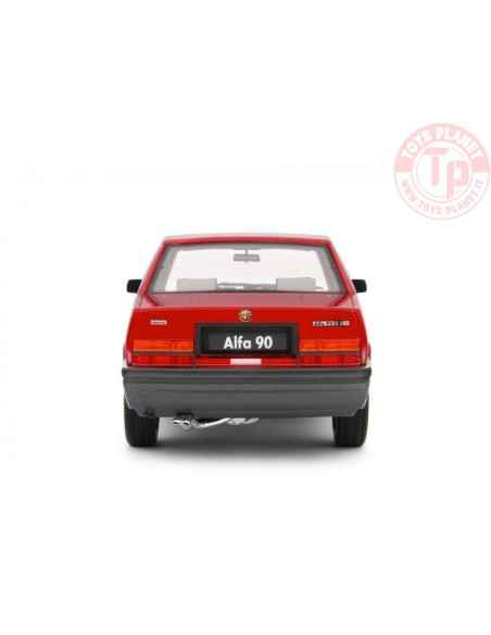 ALFA ROMEO ALFA 90 2.5 INIEZIONE QUADRIFOGLIO ORO E.E. 1985 - ROSSO - 1:18 LM133D LAUDORACING
