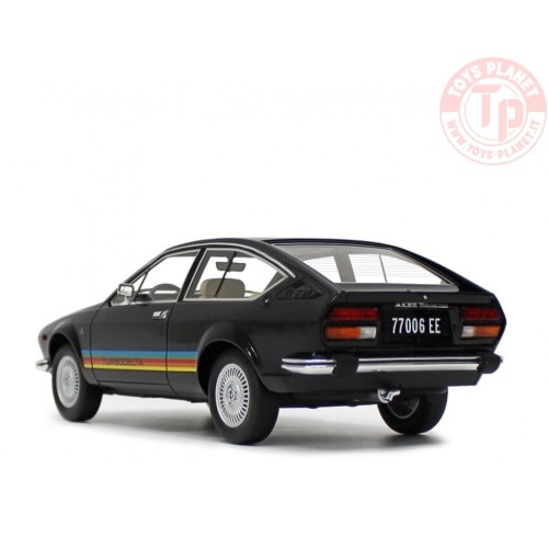 ALFA ROMEO ALFETTA GTV 2000 TURBODELTA 1979 NERO 1:18 LM130C3 LAUDORACING
