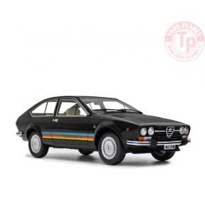 ALFA ROMEO ALFETTA GTV 2000 TURBODELTA 1979 NERO 1:18 LM130C3 LAUDORACING