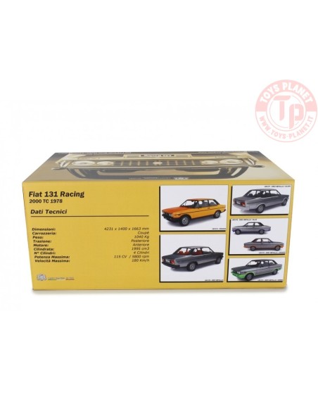 FIAT 131 RACING 2000 TC 1978 GRIGIO 1:18 LM127E LAUDORACING FIAT 131 RACING 2000 TC 1978 GRIGIO 1:18 LM127E LAUDORACING