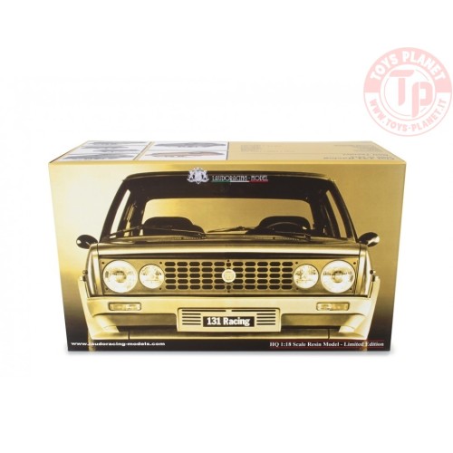 FIAT 131 RACING 2000 TC 1978 GRIGIO 1:18 LM127E LAUDORACING