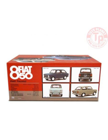 FIAT 850 BERLINA 1964 1:18 LM145B LAUDORACING FIAT 850 BERLINA 1964 1:18 LM145B LAUDORACING