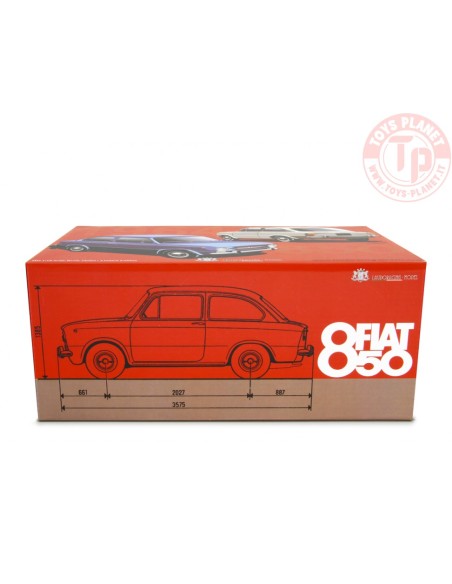 FIAT 850 BERLINA 1964 1:18 LM145B LAUDORACING FIAT 850 BERLINA 1964 1:18 LM145B LAUDORACING