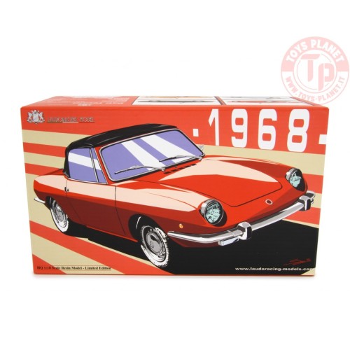FIAT 850 SPORT SPIDER 1968 1:18 LM148B LAUDORACING