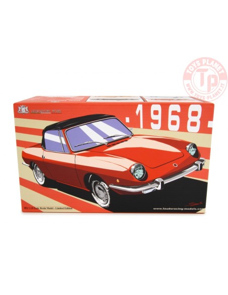 FIAT 850 SPORT SPIDER 1968 1:18 LM148B LAUDORACING FIAT 850 SPORT SPIDER 1968 1:18 LM148B LAUDORACING
