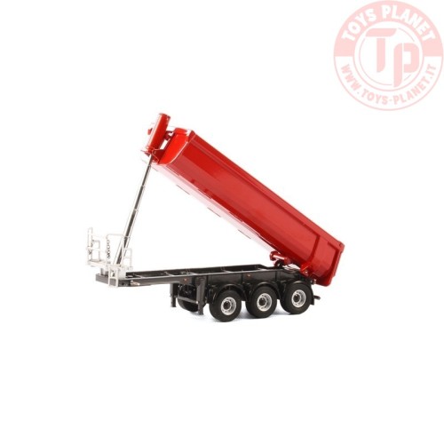 Semirimorchio vasca ribaltabile tonda 3 assi WSI 04-1155 WSI MODELS