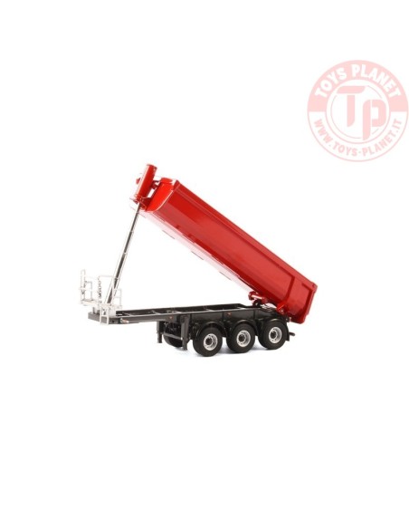 Semirimorchio vasca ribaltabile tonda 3 assi WSI 04-1155 WSI MODELS