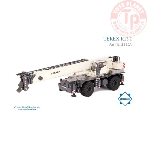 TEREX RT90 gru telescopica off road CONRAD 2115/0 CONRAD