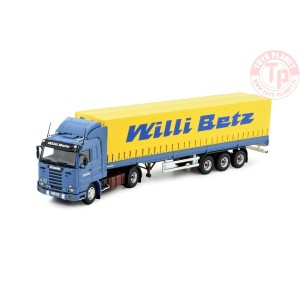 Scania 143 4x2 con centina Willi Betz TEKNO 83597 TEKNO
