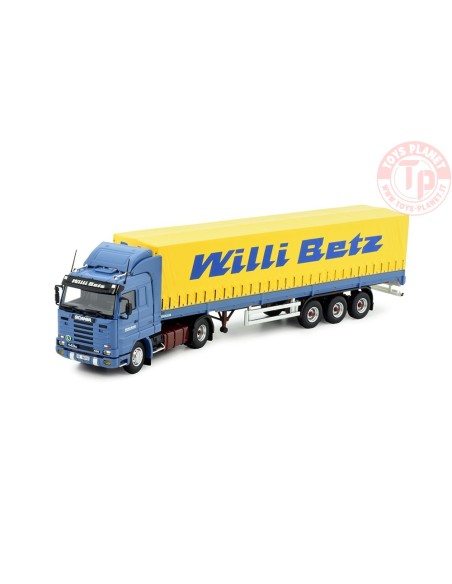 Scania 143 4x2 con centina Willi Betz TEKNO 83597 TEKNO