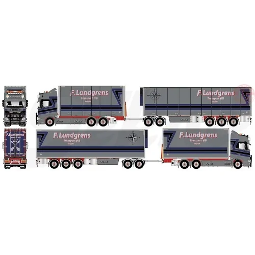 Scania Next Gen S-serie Highline Zweedse combi Lundgrens TEKNO 83378 TEKNO