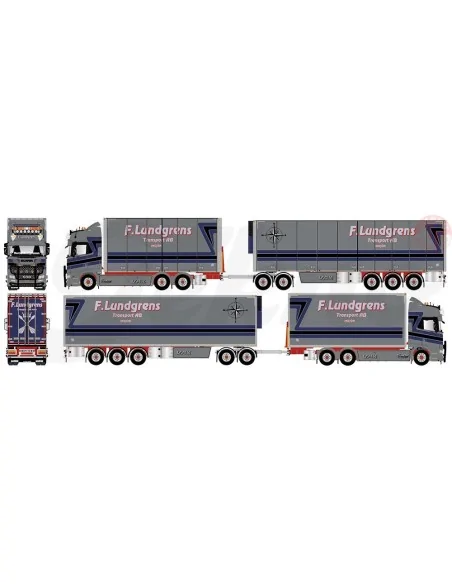 Scania Next Gen S-serie Highline Zweedse combi Lundgrens TEKNO 83378 TEKNO Scania Next Gen S-serie Highline Zweedse combi Lundgrens TEKNO 83378 TEKNO