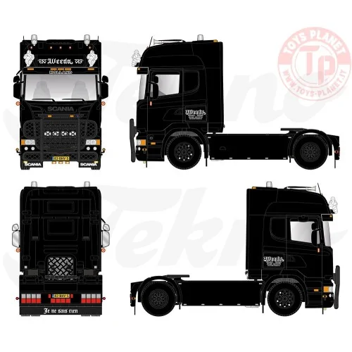 Scania R-streamline 4x2 Weeda TEKNO 84019 TEKNO