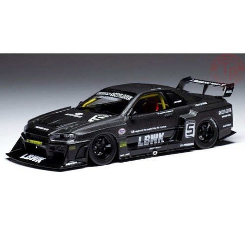 Nissan LB-ER34 Super Silhouette Skyline 2020 Black 1:43 IXO MOC325 IXO