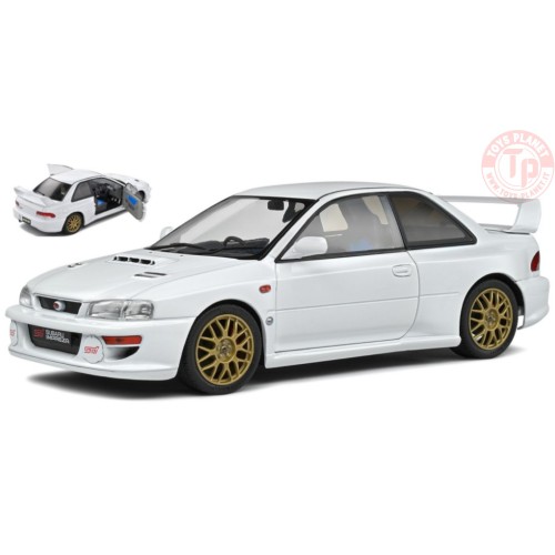 SUBARU IMPREZA 22B 1998 PURE WHITE 1:18 SL1807404 SOLIDO