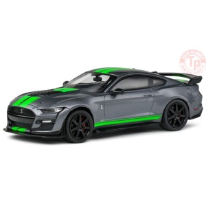 SHELBY MUSTANG GT500 2020 GREY W/NEON GREEN 1:43 SL4311504 SOLIDO
