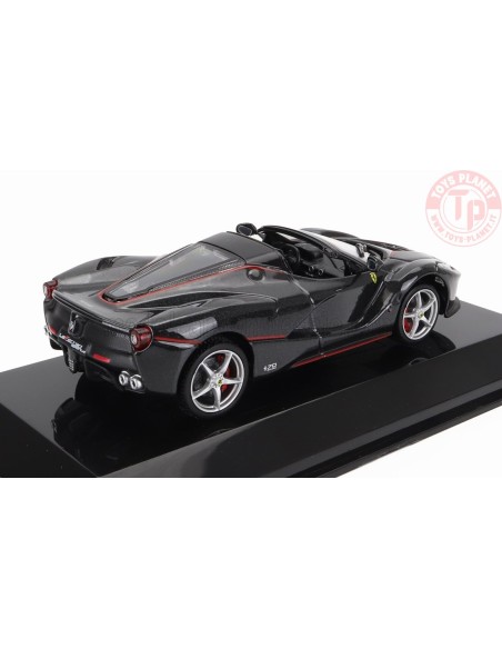 1/43 FERRARI LAFERRARI APERTA SPIDER 2016 - CON VETRINA - WITH SHOWCASE - BLACK ABSUP001 MODELLI EDICOLA 1/43 FERRARI LAFERRARI APERTA SPIDER 2016 - CON VETRINA - WITH SHOWCASE - BLACK ABSUP001 MODELLI EDICOLA