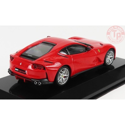 1/43 FERRARI 812 SUPERFAST 2017 - CON VETRINA - WITH SHOWCASE - RED ABSUP005 MODELLI EDICOLA