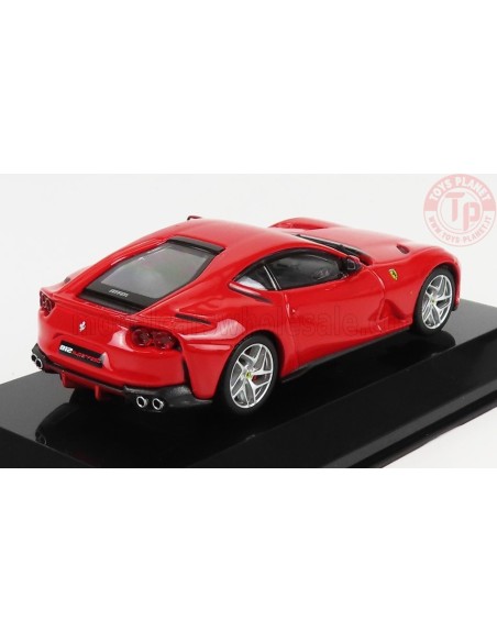 1/43 FERRARI 812 SUPERFAST 2017 - CON VETRINA - WITH SHOWCASE - RED ABSUP005 MODELLI EDICOLA 1/43 FERRARI 812 SUPERFAST 2017 - CON VETRINA - WITH SHOWCASE - RED ABSUP005 MODELLI EDICOLA