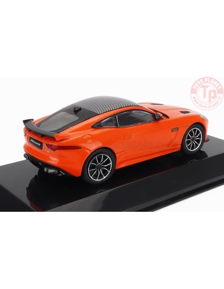 1/43 - JAGUAR - F-TYPE SVR 2016 - CON VETRINA - WITH SHOWCASE - ORANGE MET ABSUP017 MODELLI EDICOLA 1/43 - JAGUAR - F-TYPE SVR 2016 - CON VETRINA - WITH SHOWCASE - ORANGE MET ABSUP017 MODELLI EDICOLA