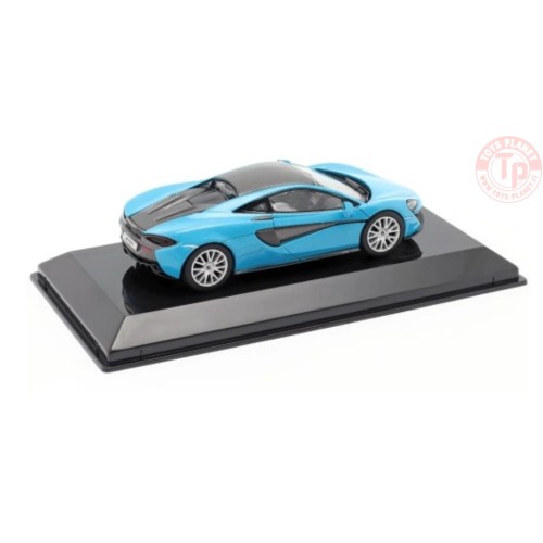 McLaren 570S Coupe 2016 blue 1:43 ABSUP033 MODELLI EDICOLA