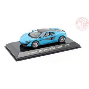 McLaren 570S Coupe 2016 blue 1:43 ABSUP033 MODELLI EDICOLA