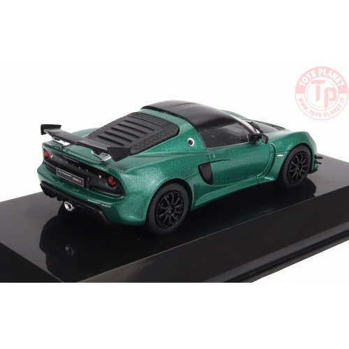 1/43 LOTUS EXIGE SPORT 380 2016 CON VETRINA GREEN ABSUP037 MODELLI EDICOLA