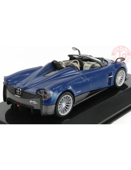 1/43 PAGANI HUAYRA ROADSTER 2017 CON VETRINA BLUE ABSUP049 MODELLI EDICOLA 1/43 PAGANI HUAYRA ROADSTER 2017 CON VETRINA BLUE ABSUP049 MODELLI EDICOLA