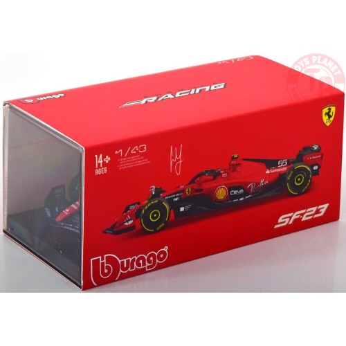 Modellino Auto Burago Ferrari F1 SF-23 2023 - Charles Leclerc - Scala 1/43 - Con Scatola