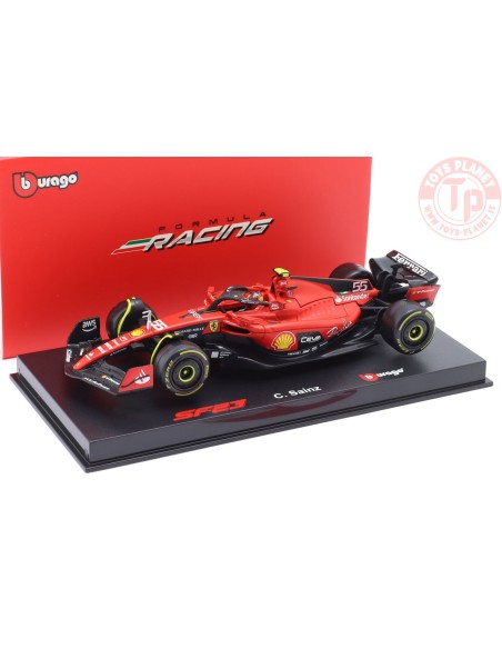 FERRARI F1 SF-23 N55 C.Sainz 1/43 BU36835SA BURAGO