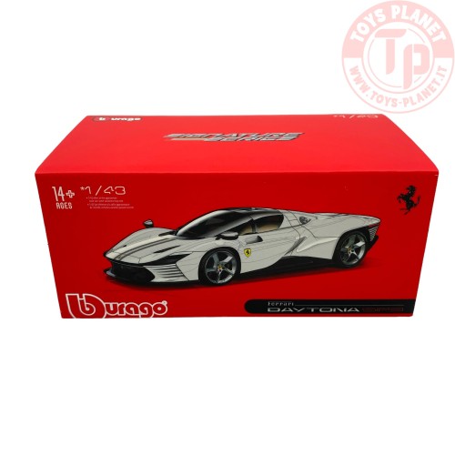 Ferrari Daytona SP3 Closed roof White 1/43 BU36914W BURAGO