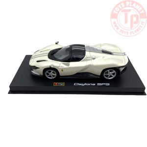 Ferrari Daytona SP3 Closed roof White 1/43 BU36914W BURAGO