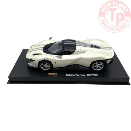 Ferrari Daytona SP3 Closed roof White 1/43 BU36914W BURAGO