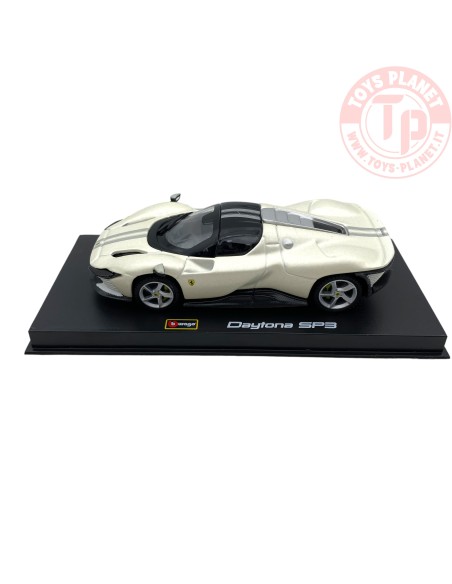 Ferrari Daytona SP3 Closed roof White 1/43 BU36914W BURAGO