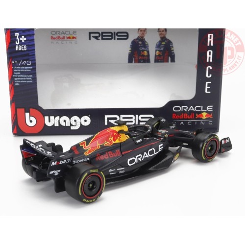 1/43 RED BULL F1 RB19 TEAM ORACLE RED BULL RACING N 1 WORLD CHAMPION SEASON 2023 MAX VERSTAPPEN BU38082-VERS BURAGO
